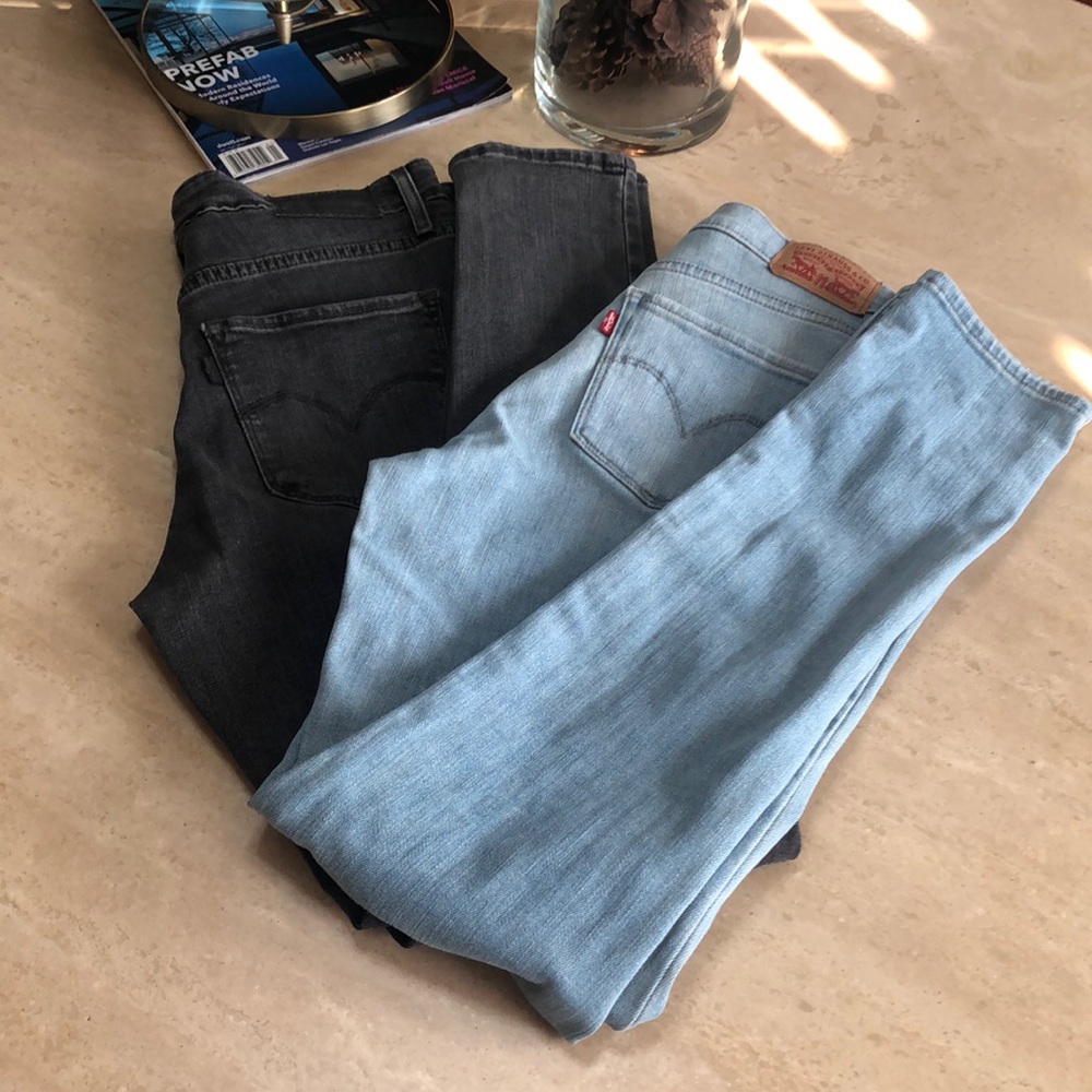 Levi Strauss & Co 311 shaping 721 high rise skinny